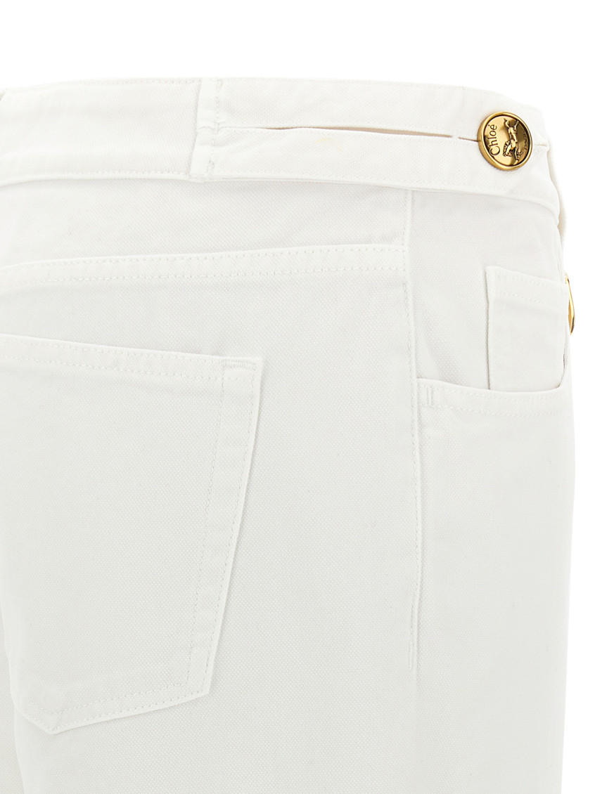 Cotton Canvas Pants