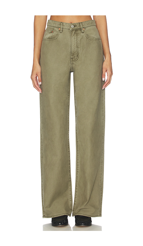 Denimist JAMBES LARGES TERI en Olive. 24. Also , 26, 27, 28, 29, 30