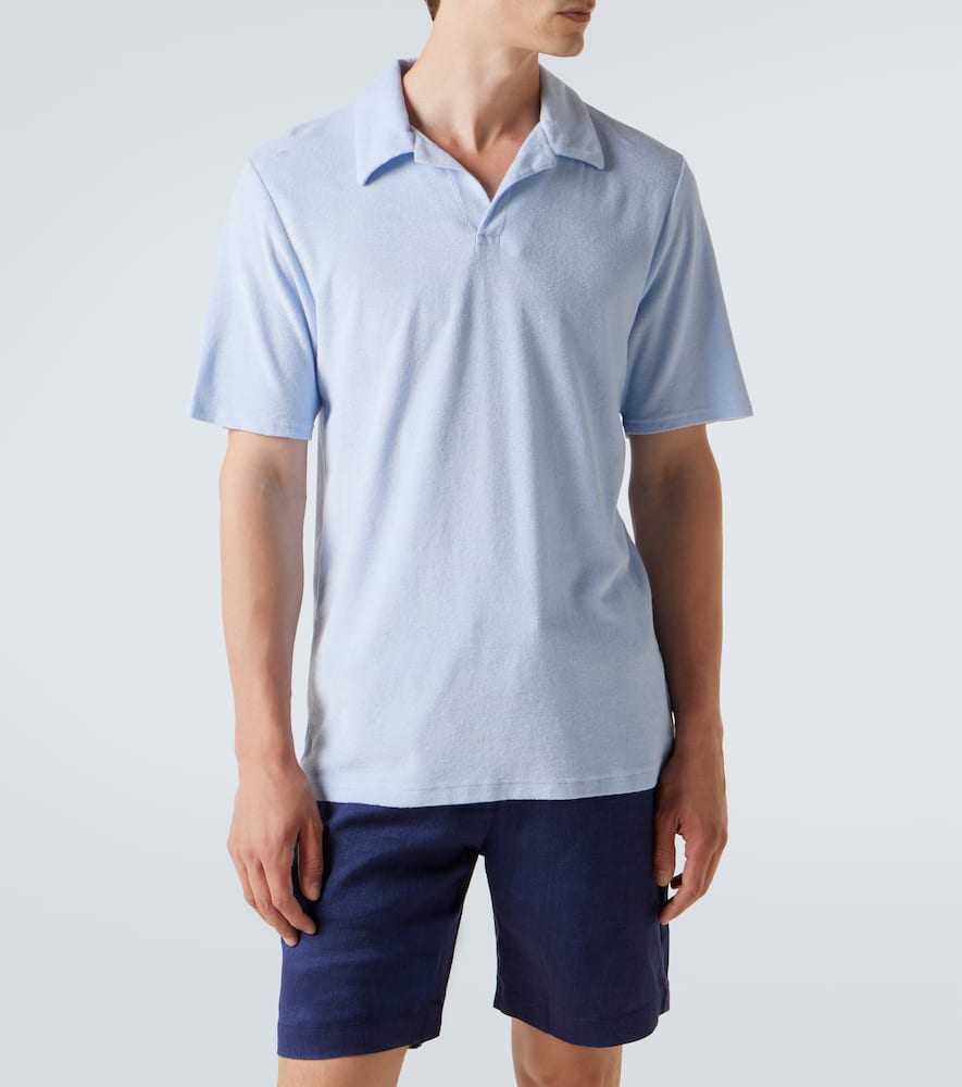 Faustino terry polo shirt