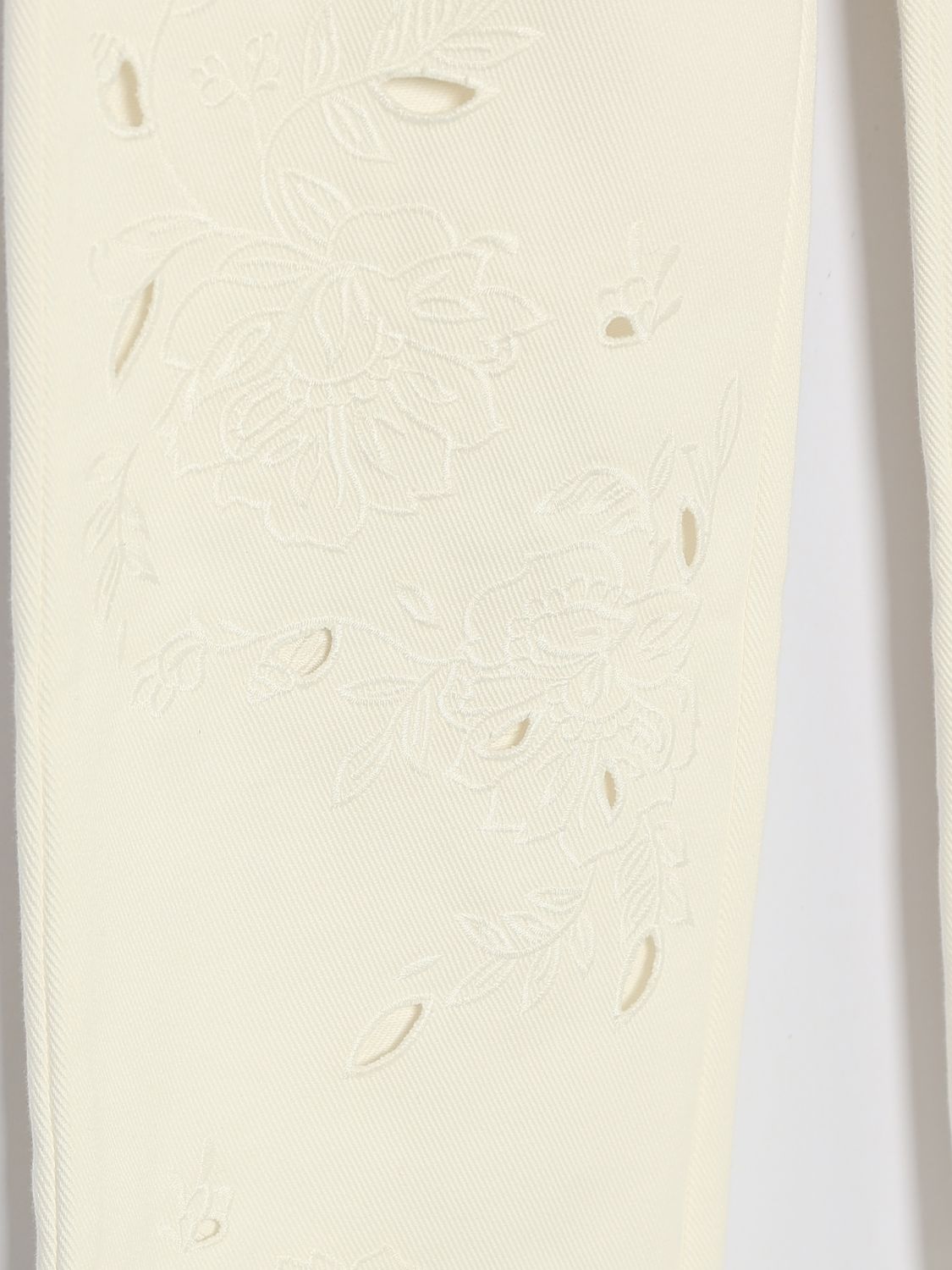 Pants CHLOÉ Kids color White