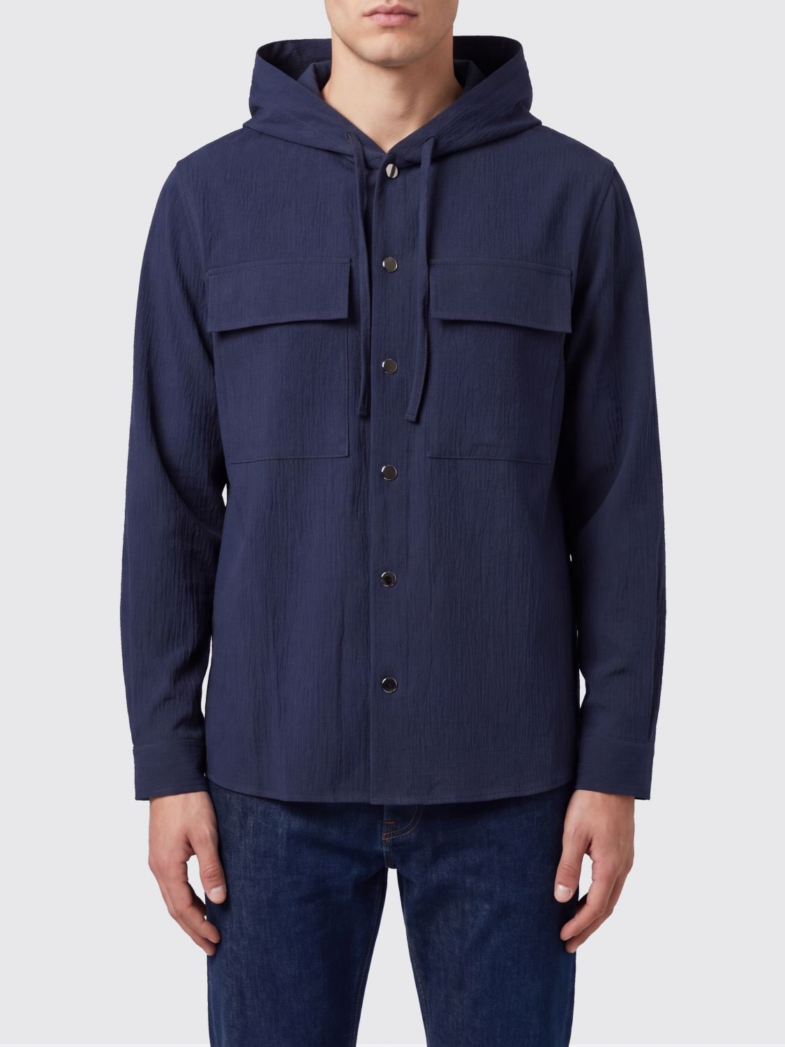 Shirt Men color Blue