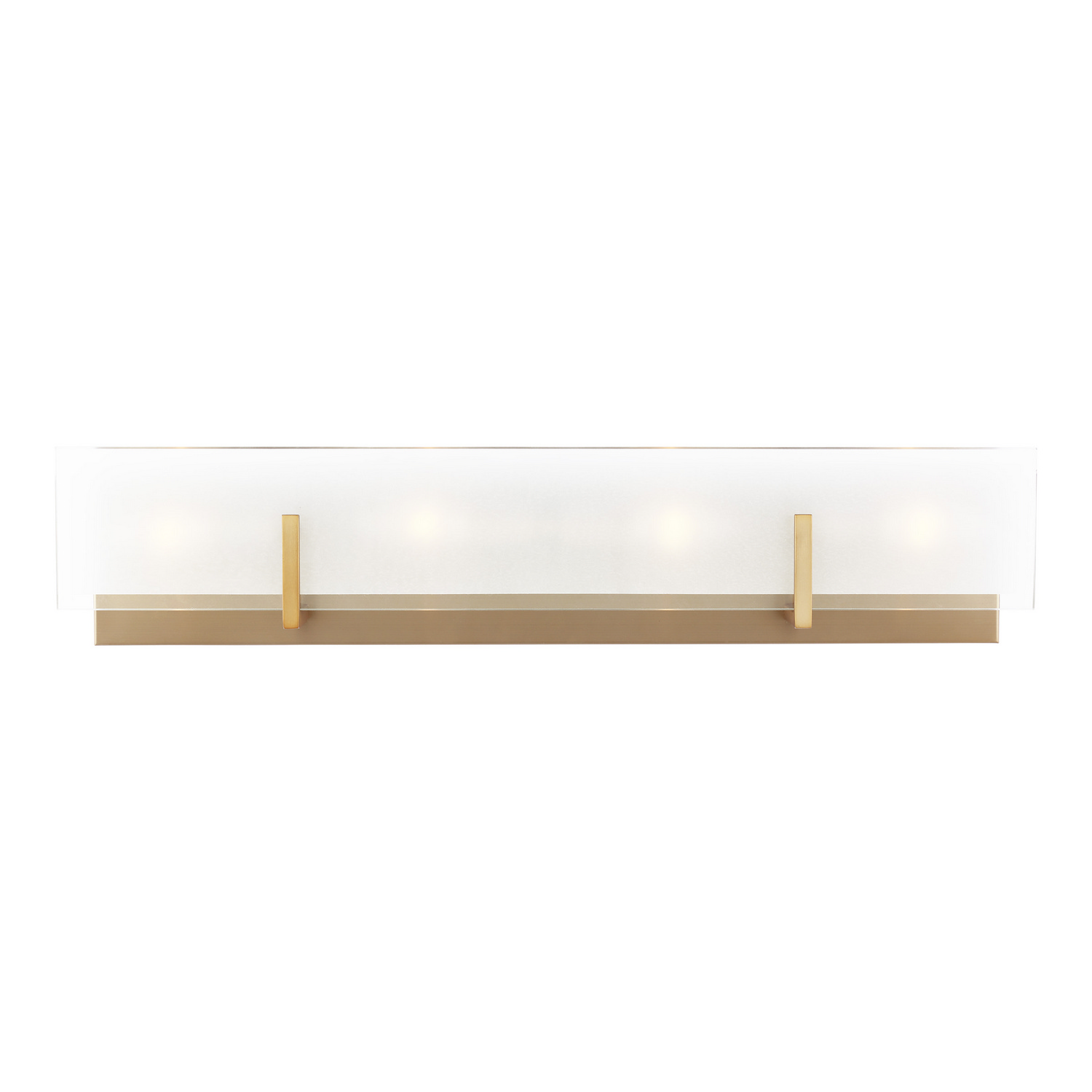 Syll 4-Light Bathroom Vanity Light in Satin Bra