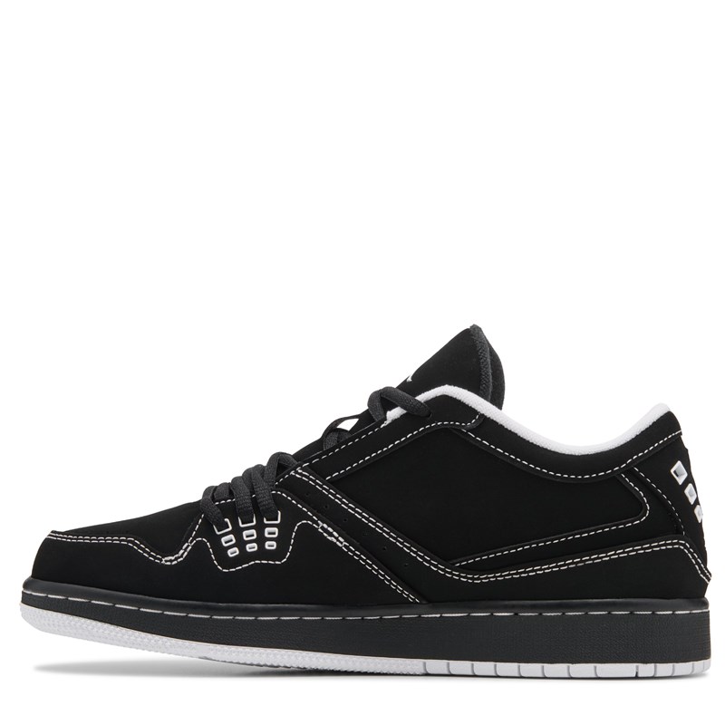 Kids' 1 Flight Low Sneaker Big Kid Shoes (Black/White)