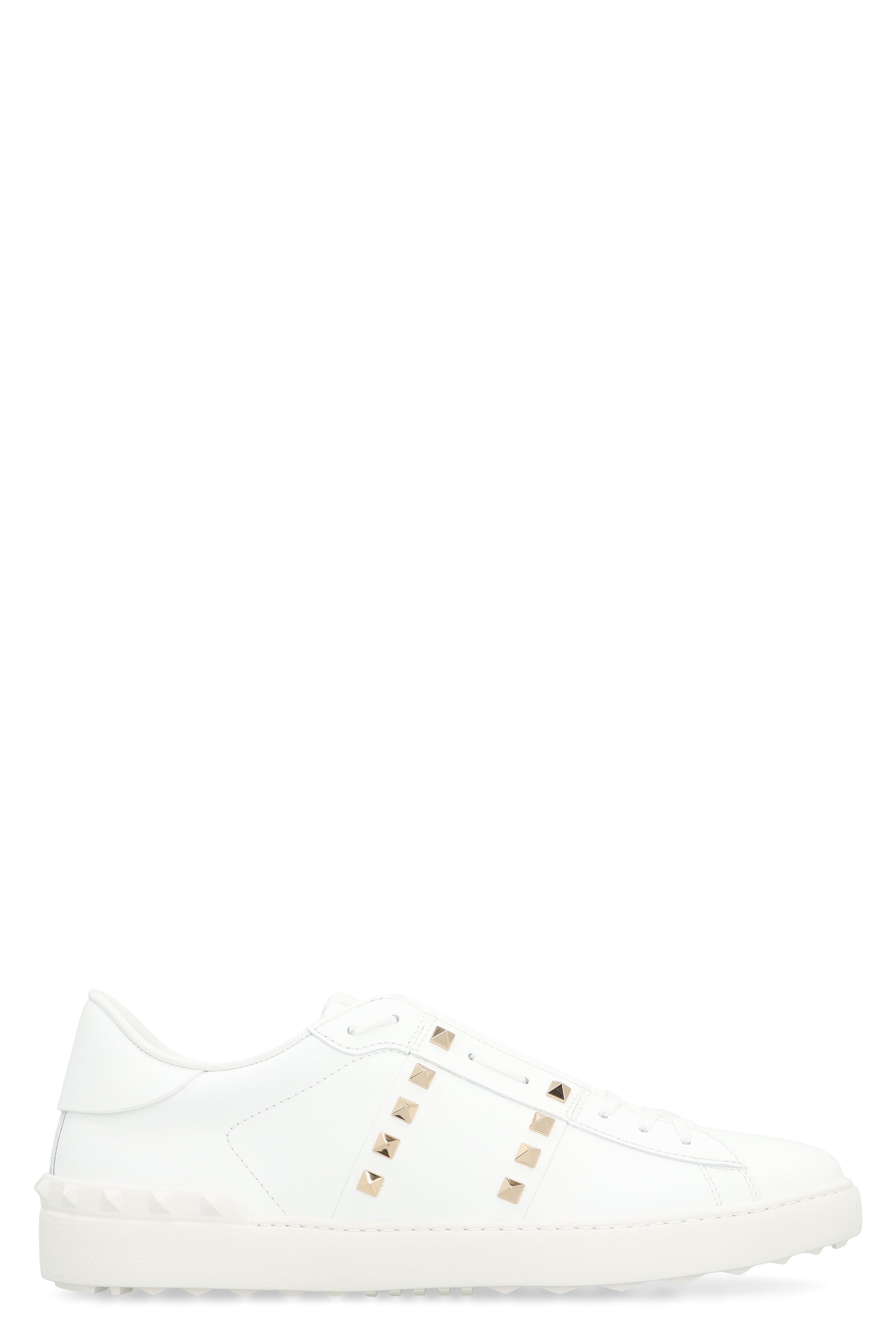 Calfskin Rockstud Untitled Sneaker for Man