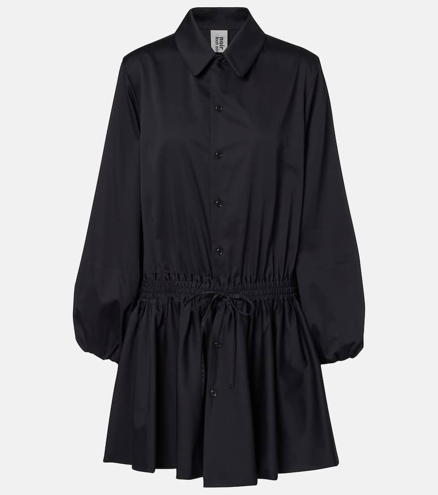 Cotton shirt dress