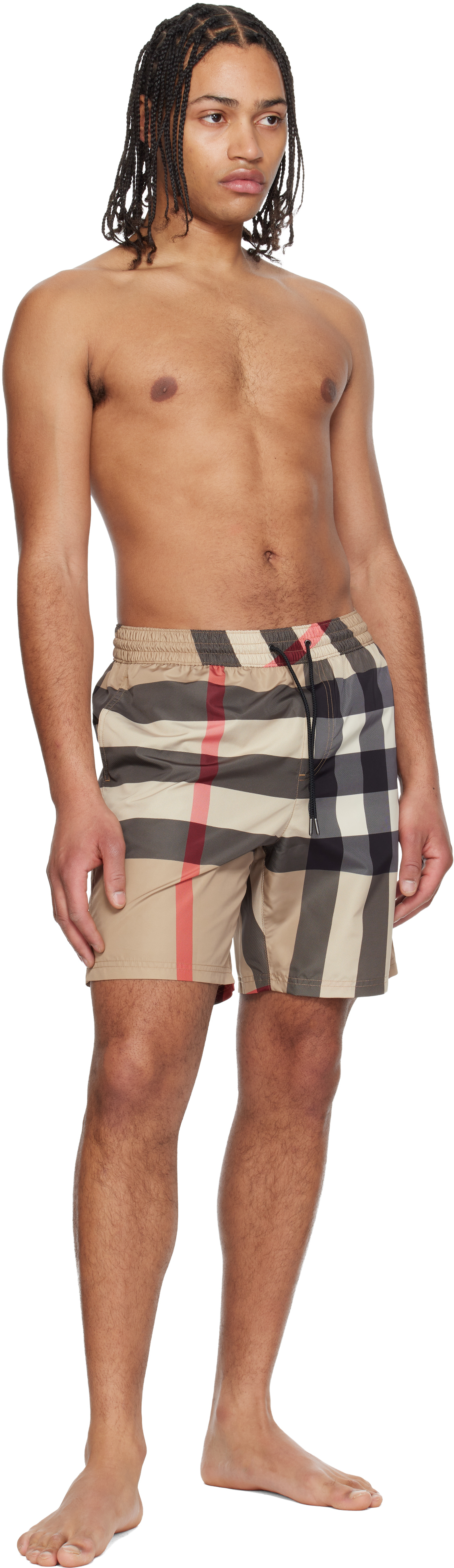 Beige Guildes Swim Shorts