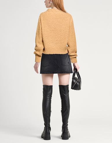 Woman Turtleneck Sand Size 6 Alpaca wool, Polyamide