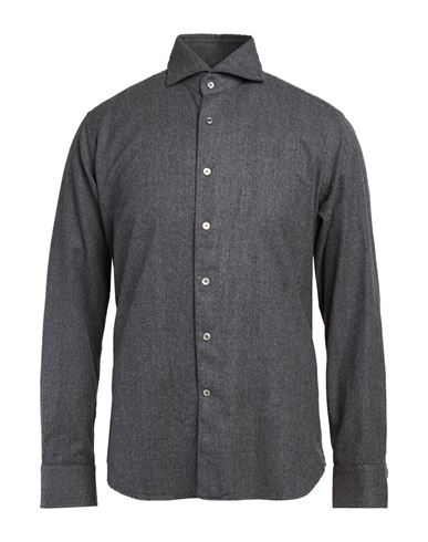 Man Shirt Grey Size 15 ¾ Virgin Wool