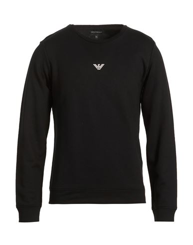 Kid Boy Sweatshirt Black Size 16 Modal, Cotton