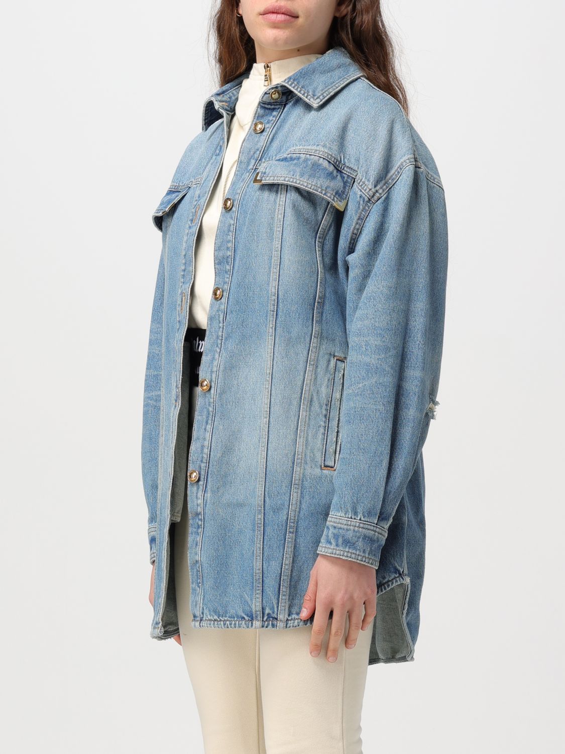Jacket Woman color Blue
