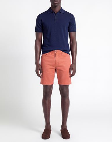 Jacob Cohёn Man Shorts & Bermuda Shorts Salmon pink Size 30 Cotton, Elastane, Polyester