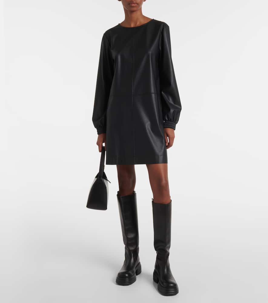 Max Mara Leisure Pepe coated jersey minidress