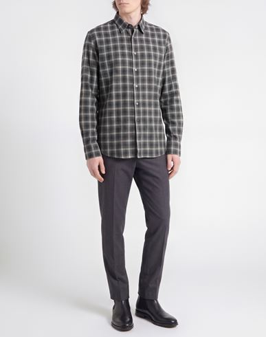 Man Shirt Grey Size XXL Cotton