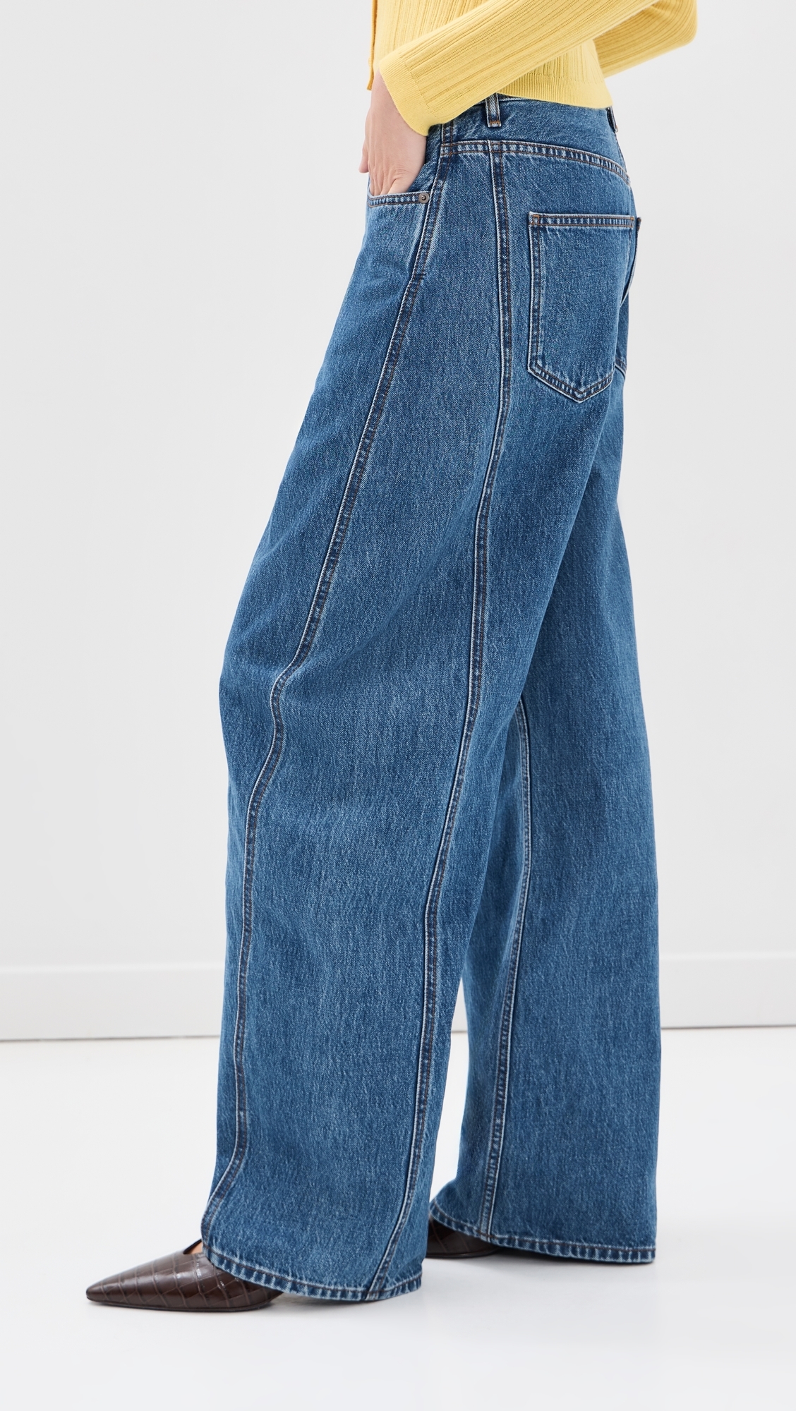 Callum Barrel Jeans New Blue