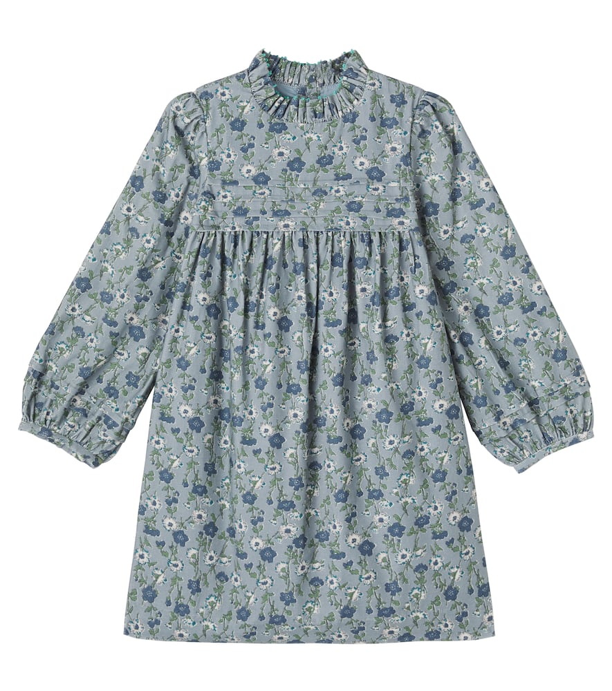 Topaz floral cotton dress