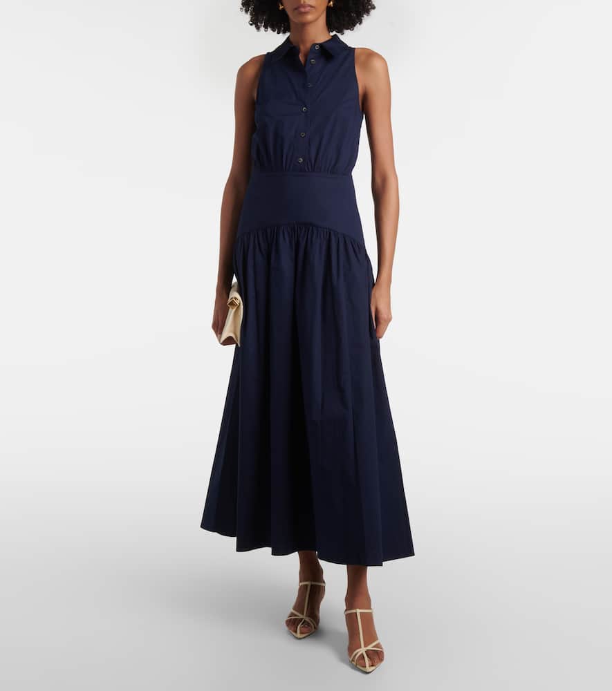 Staud Romy cotton shirt dress