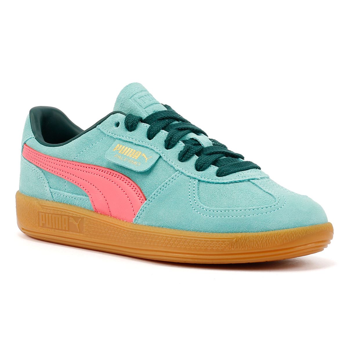 Puma Palermo Leather Aquatic/Dark Myrtle-trainer