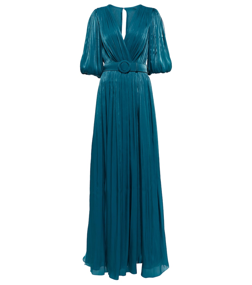 Exclusive to Mytheresa - Brennie iridescent georgette gown