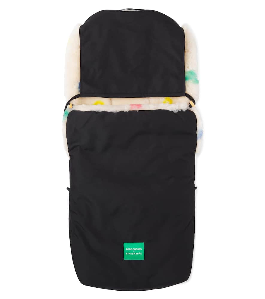X Binibamba shearling-lined sleeping bag