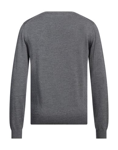Versace Man Sweater Grey Size 46 Wool, Viscose, Polyester