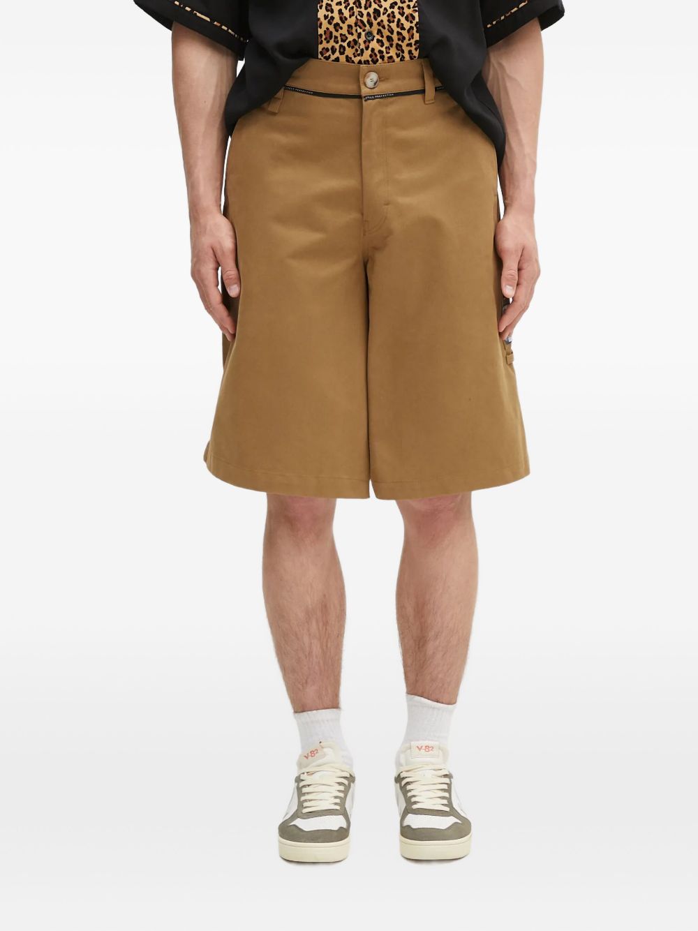 Pocket-detail shorts - Neutrals