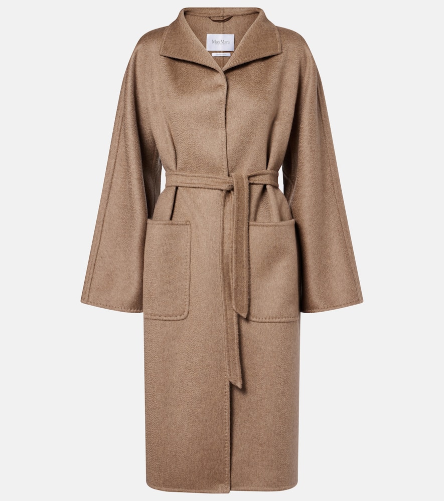 Lilia cashmere wrap coat