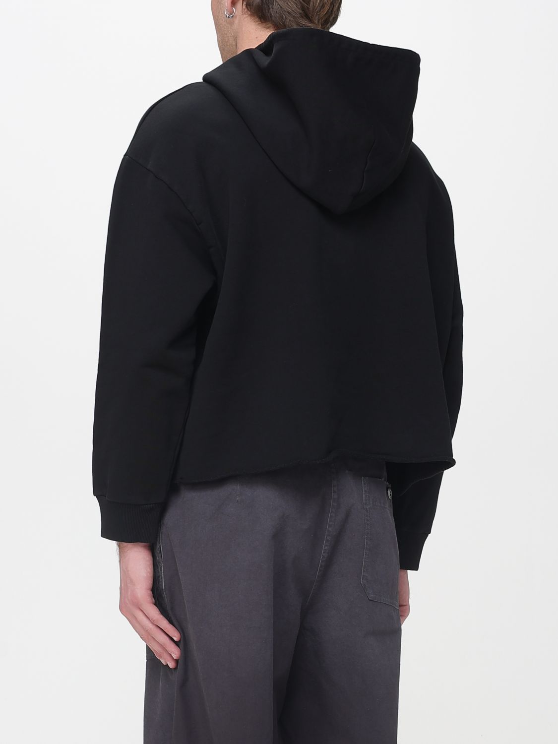 Sweatshirt Men color Black