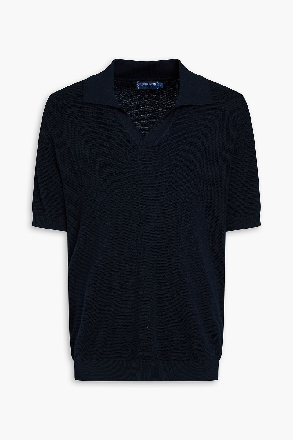 Rino cotton polo shirt - Blue - 3XL