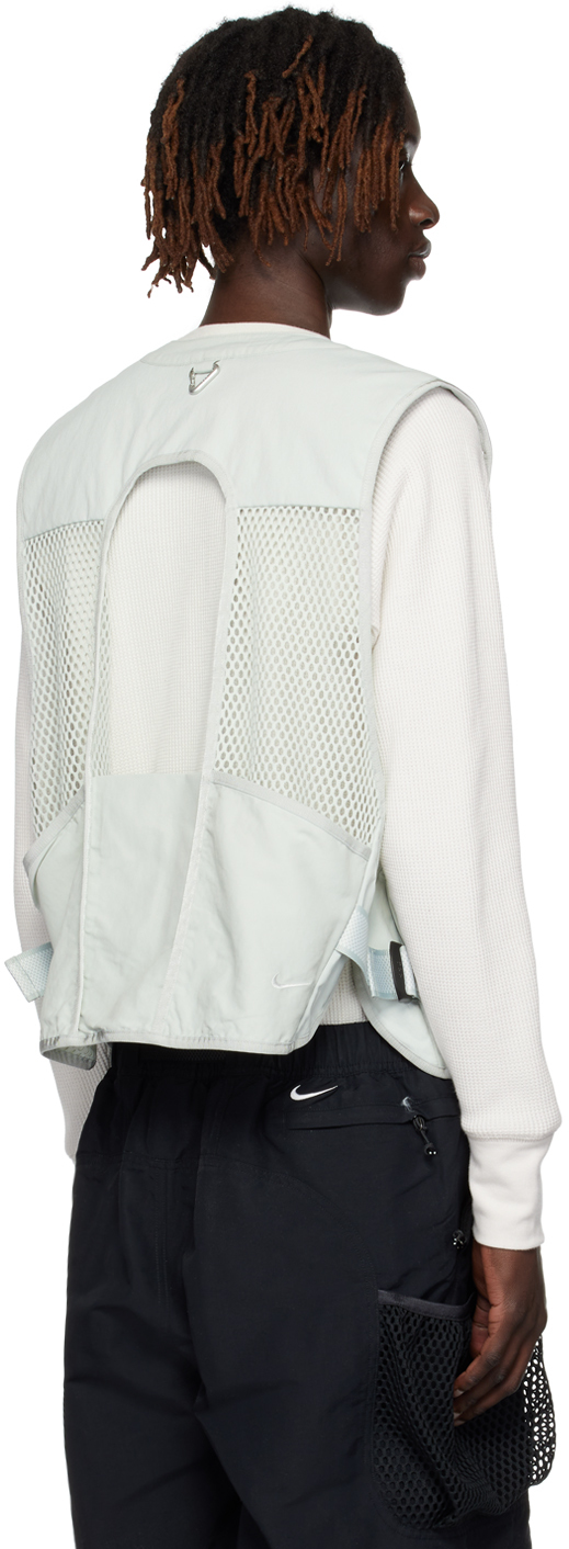 Gray Buttles Vest