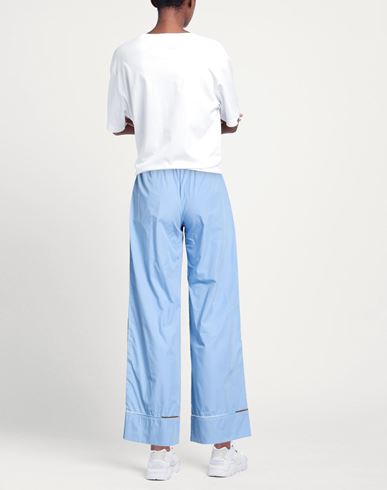 Woman Pants Sky blue Size 4 Cotton