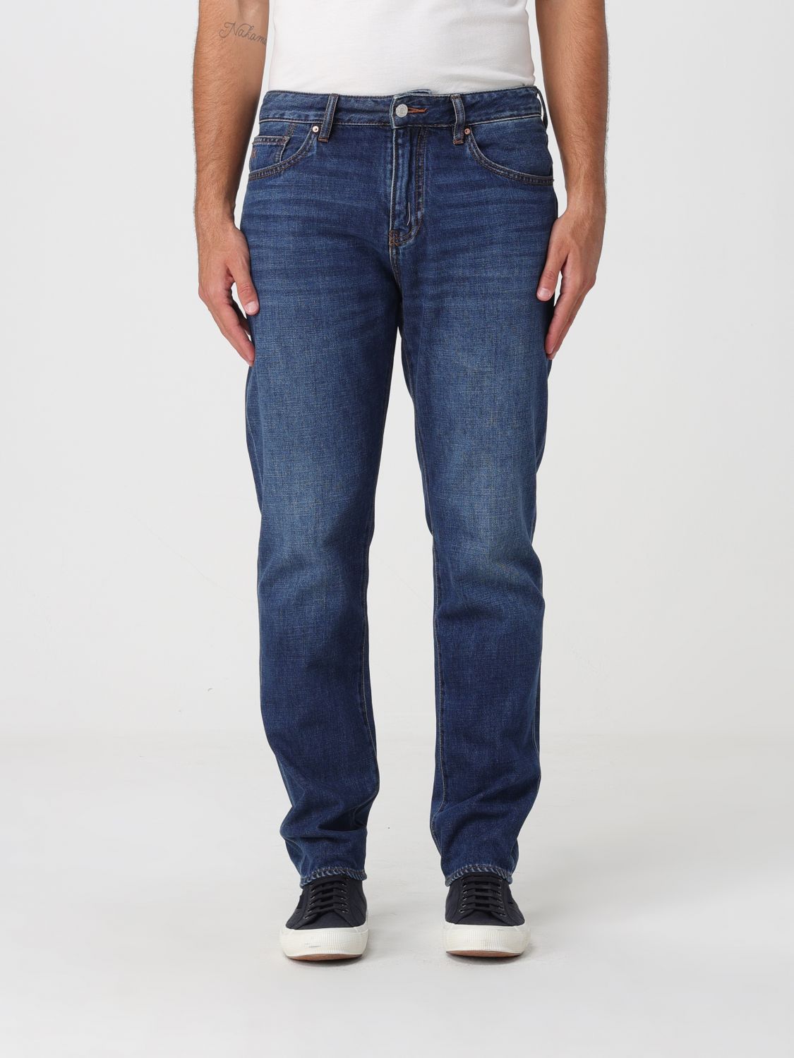 Jeans Men color Blue
