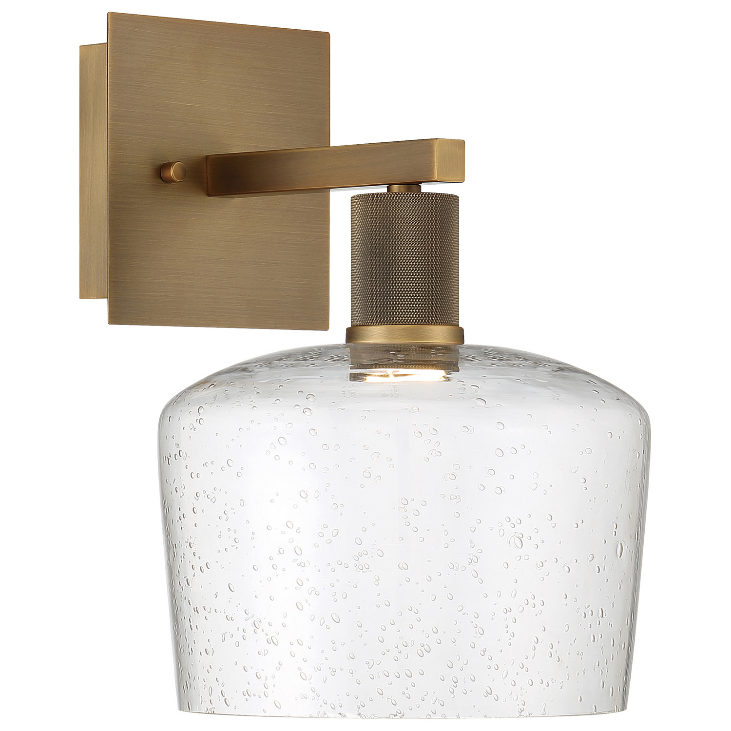 Antique Brushed Brass LED Wall Sconce from the Port Nine Chardonnay Collection