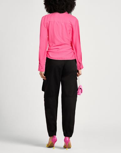 Les Sculptures Woman Shirt Pink Size 10 Viscose, Polyamide