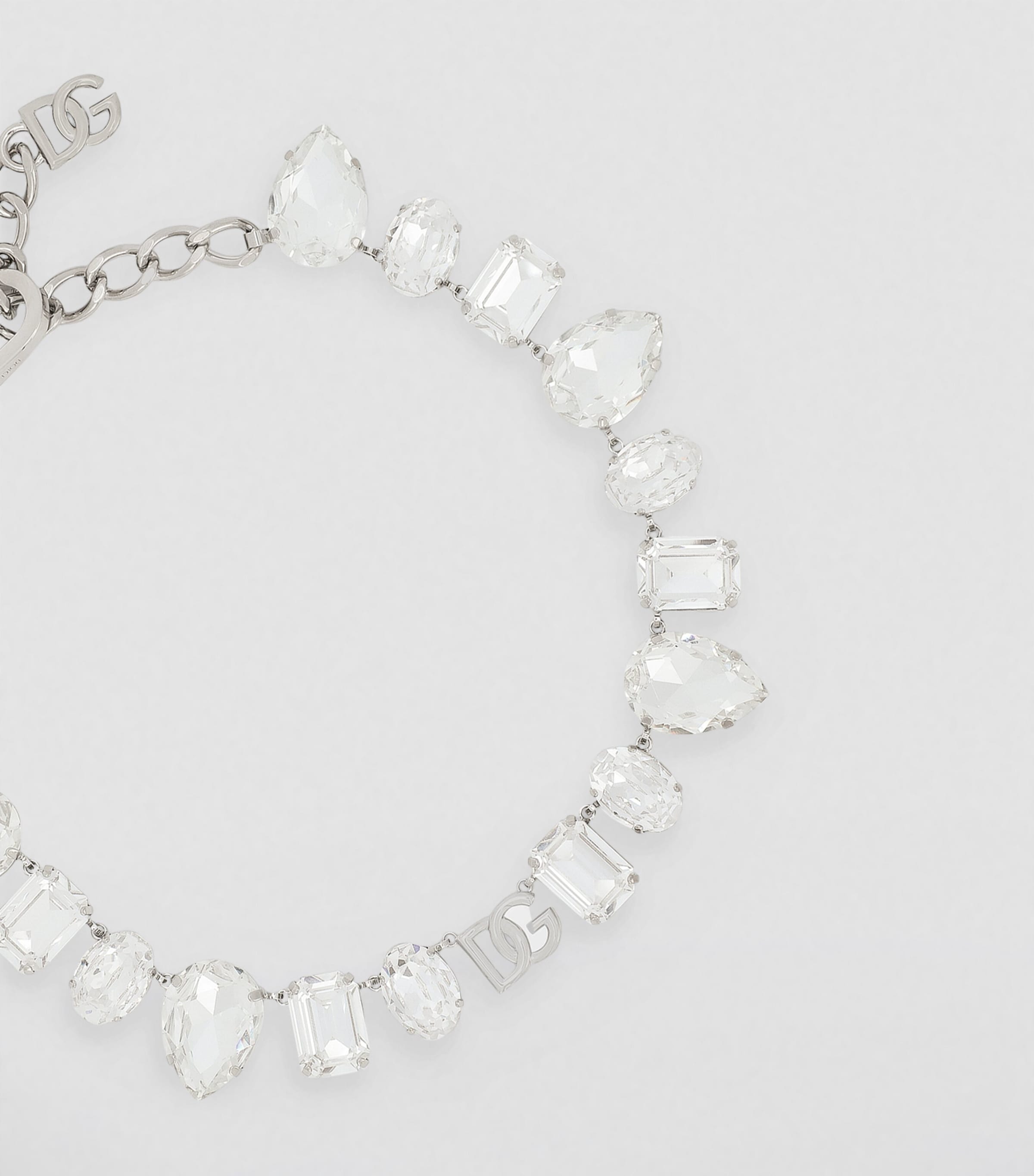 Rhinestone Dg Logo Choker