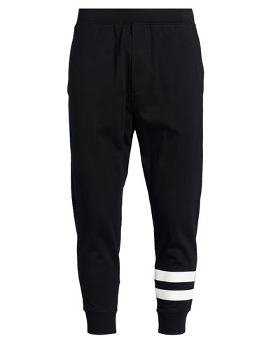 Man Pants Black Size L Cotton