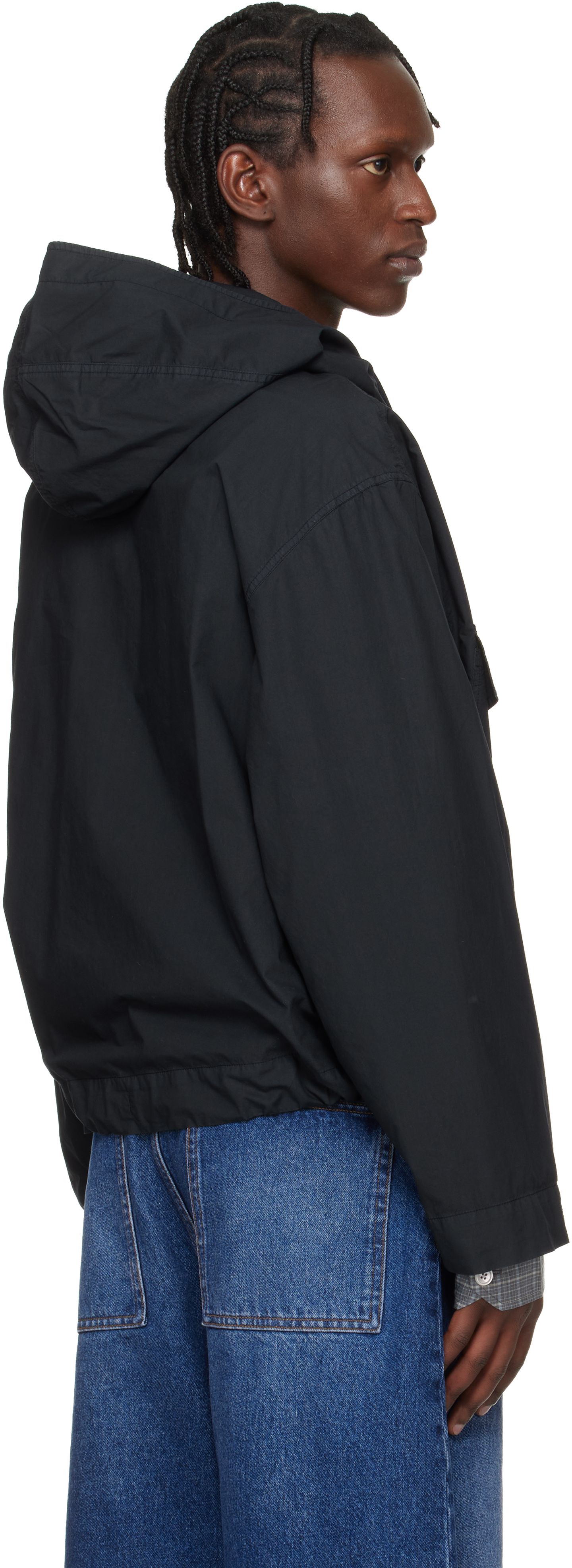 Navy Aaron Levine Edition Kirby Popover Jacket