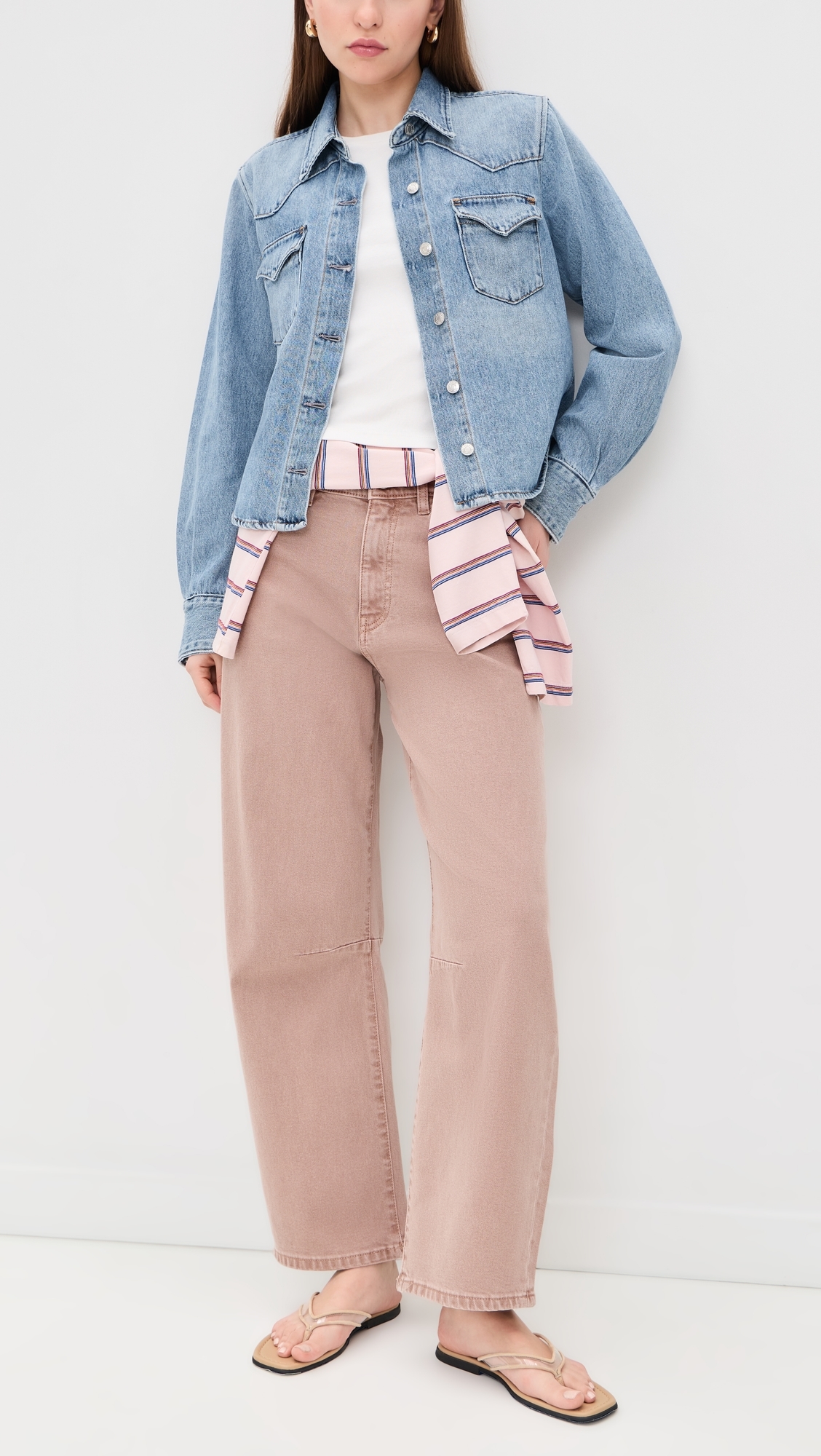 BNA Soft Curve Jeans Rosewood