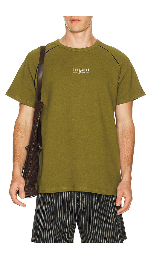 Maui and Sons SHIRT in Green. Größe L. Also in M, S, XL/1X