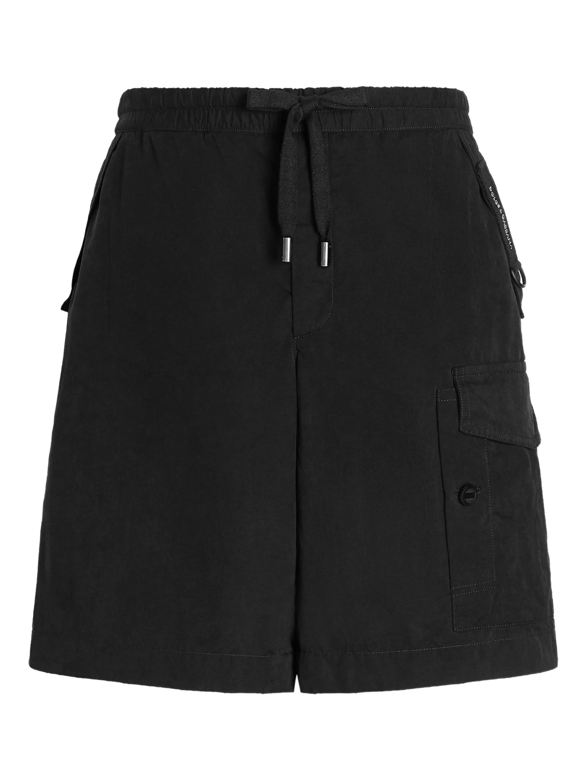 Men's Cargo Shorts with Elastic Drawstring Waist
