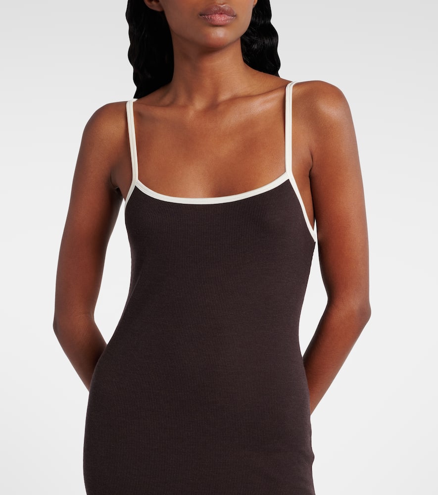 Jersey slip dress