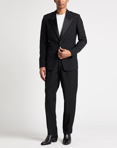 Man Blazer Black Size 38 Wool