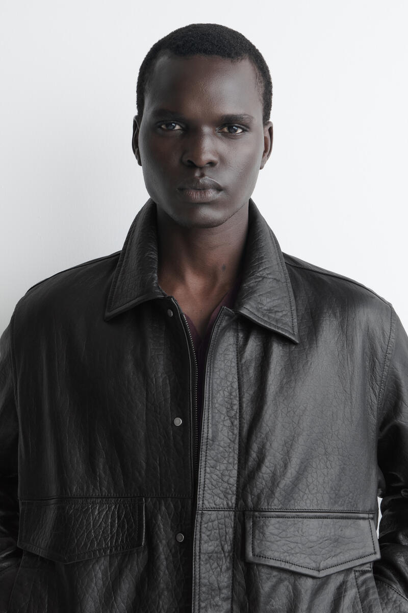 Leather Flight Jacket
