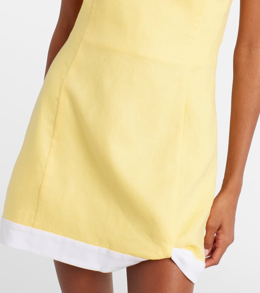Linen minidress