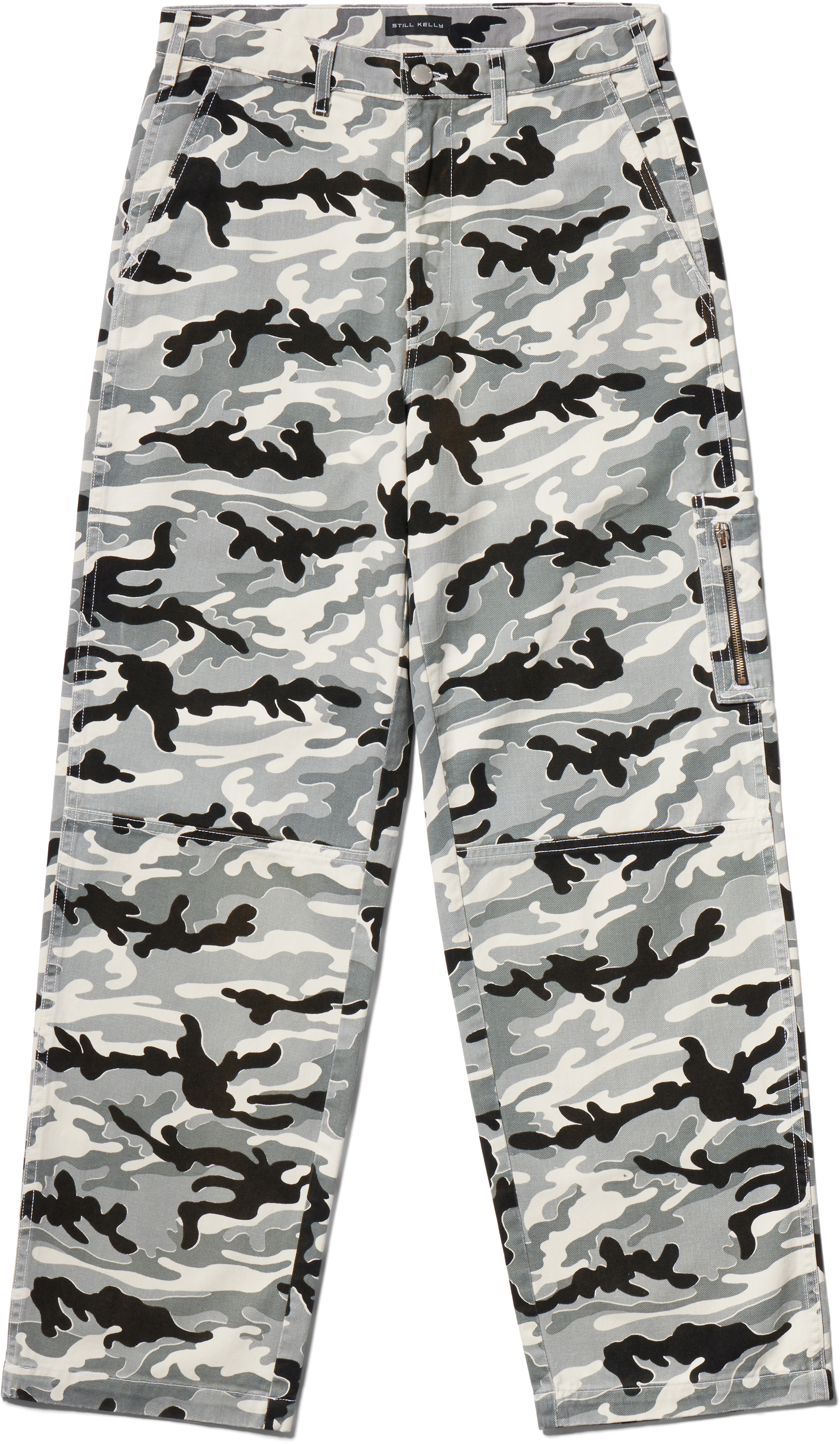 Still Kelly Gray Camo Jeans
