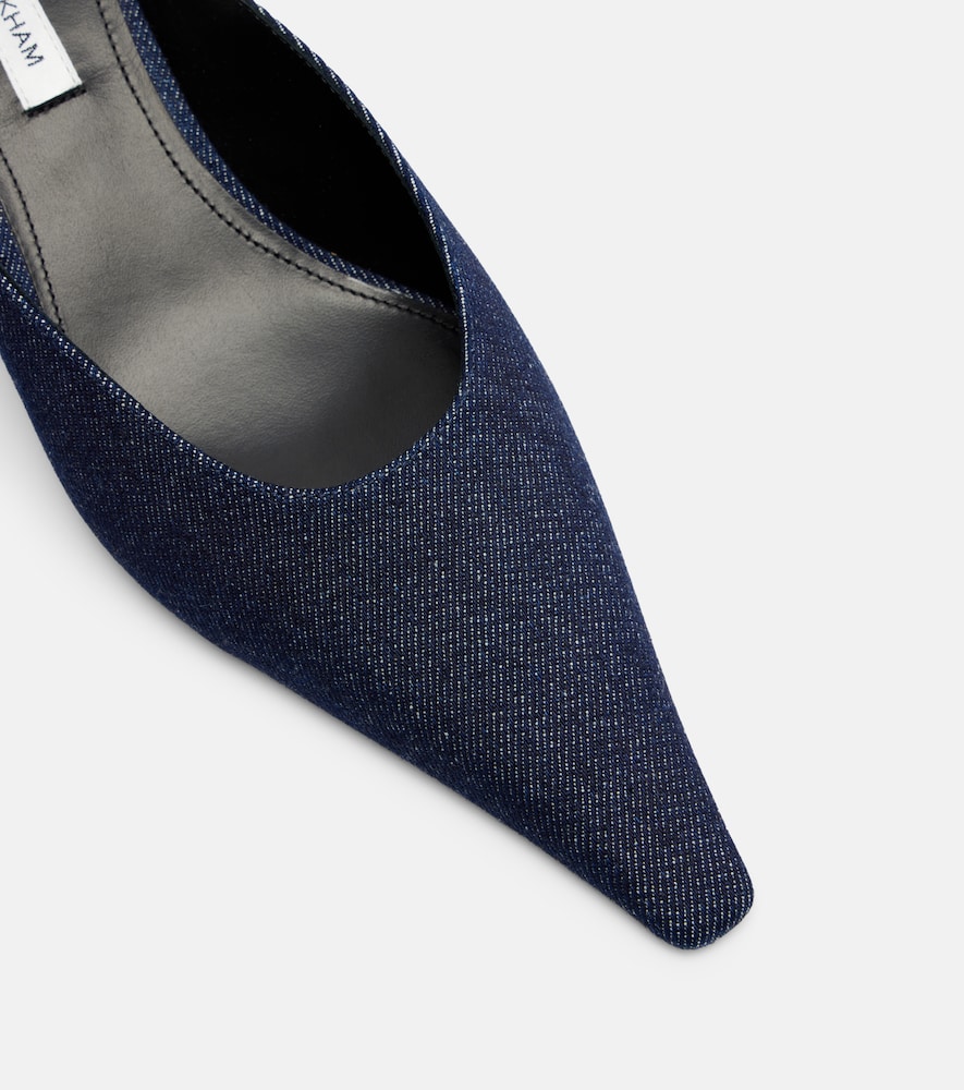 Sloan denim mules