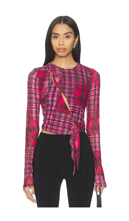 AFRM Chaya Top in Red. - M also in S