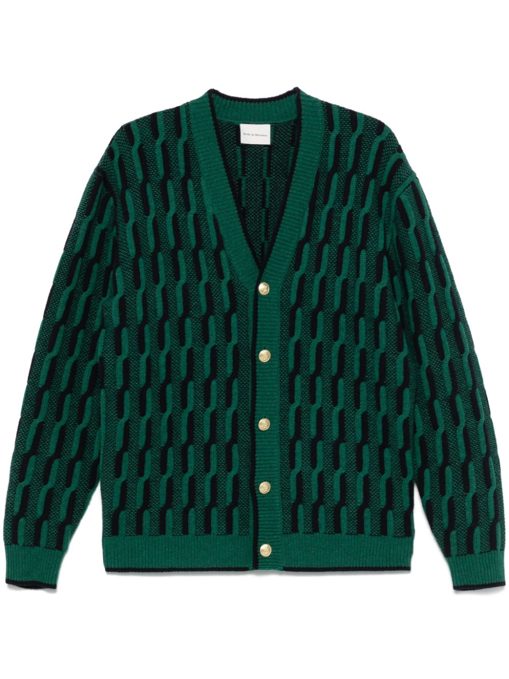 Torsades cardigan - Green