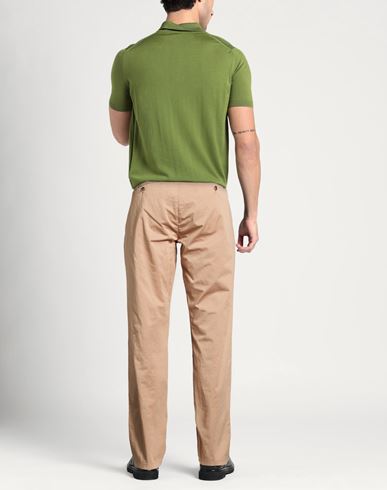 Man Pants Camel Size 32 Cotton, Elastane