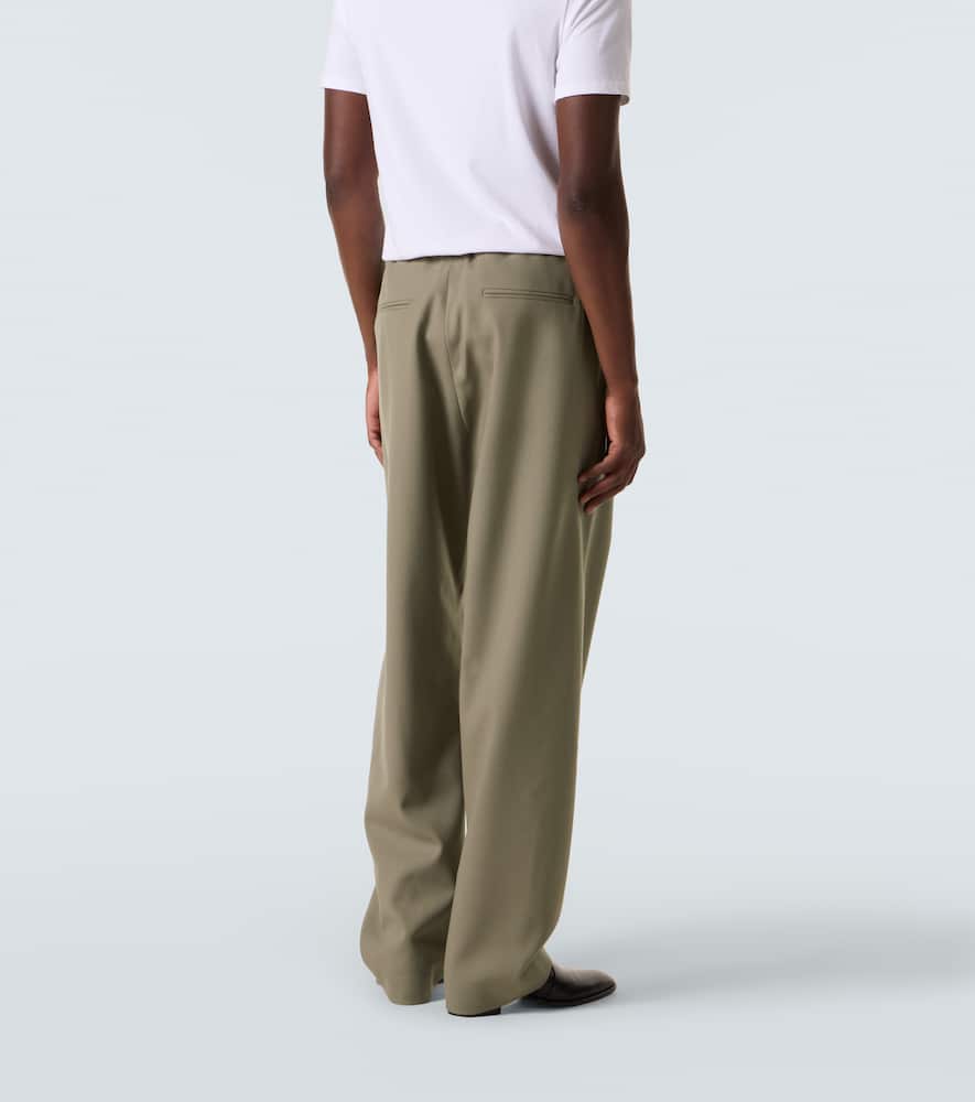 Benjamin wool straight pants