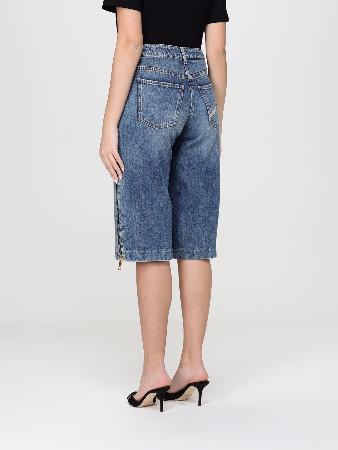 Pants Woman color Blue